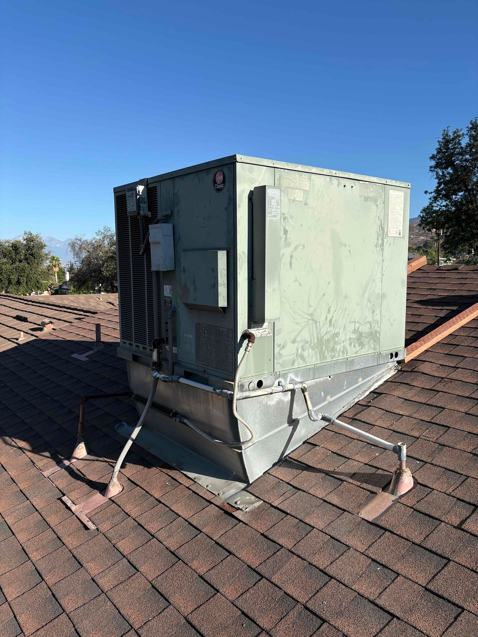 Before - AC Unit Replacement Highland CA