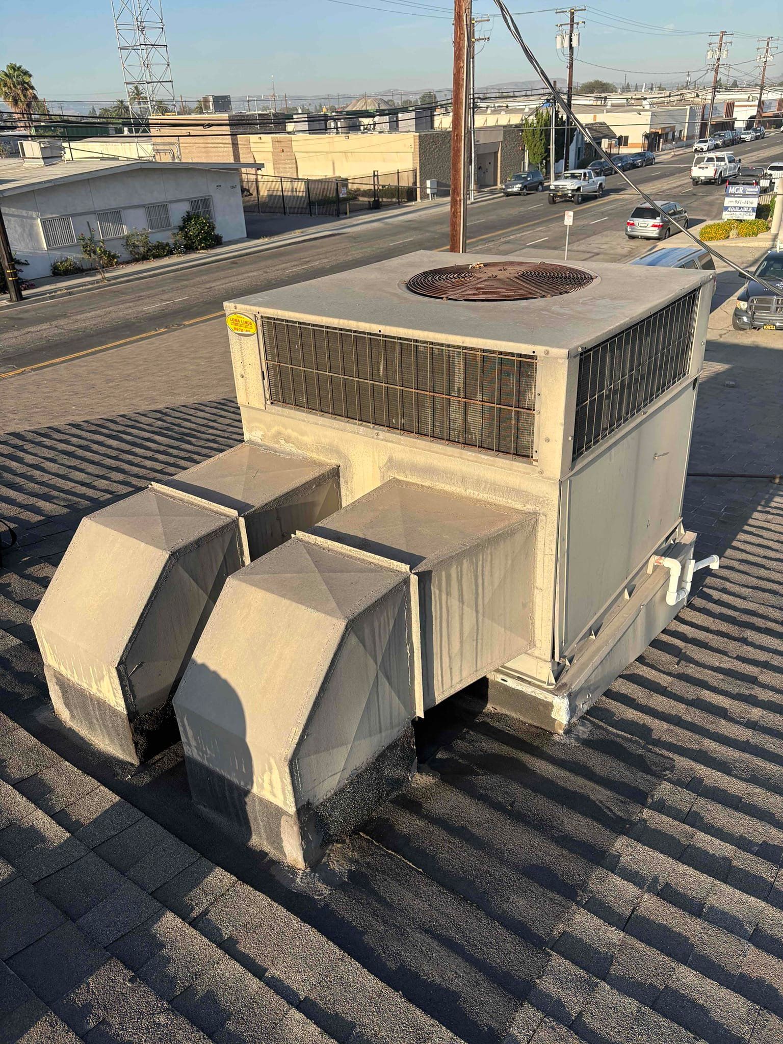 Before - AC Unit Replacement Ontario CA