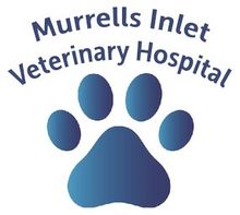 Murrells Inlet Veterinary Hospital Murrells Inlet Veterinary Hospital logo with blue paw print.