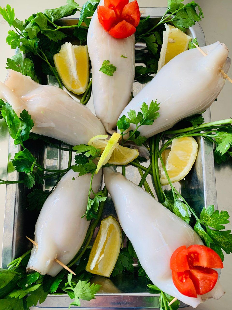 pesce con il limone