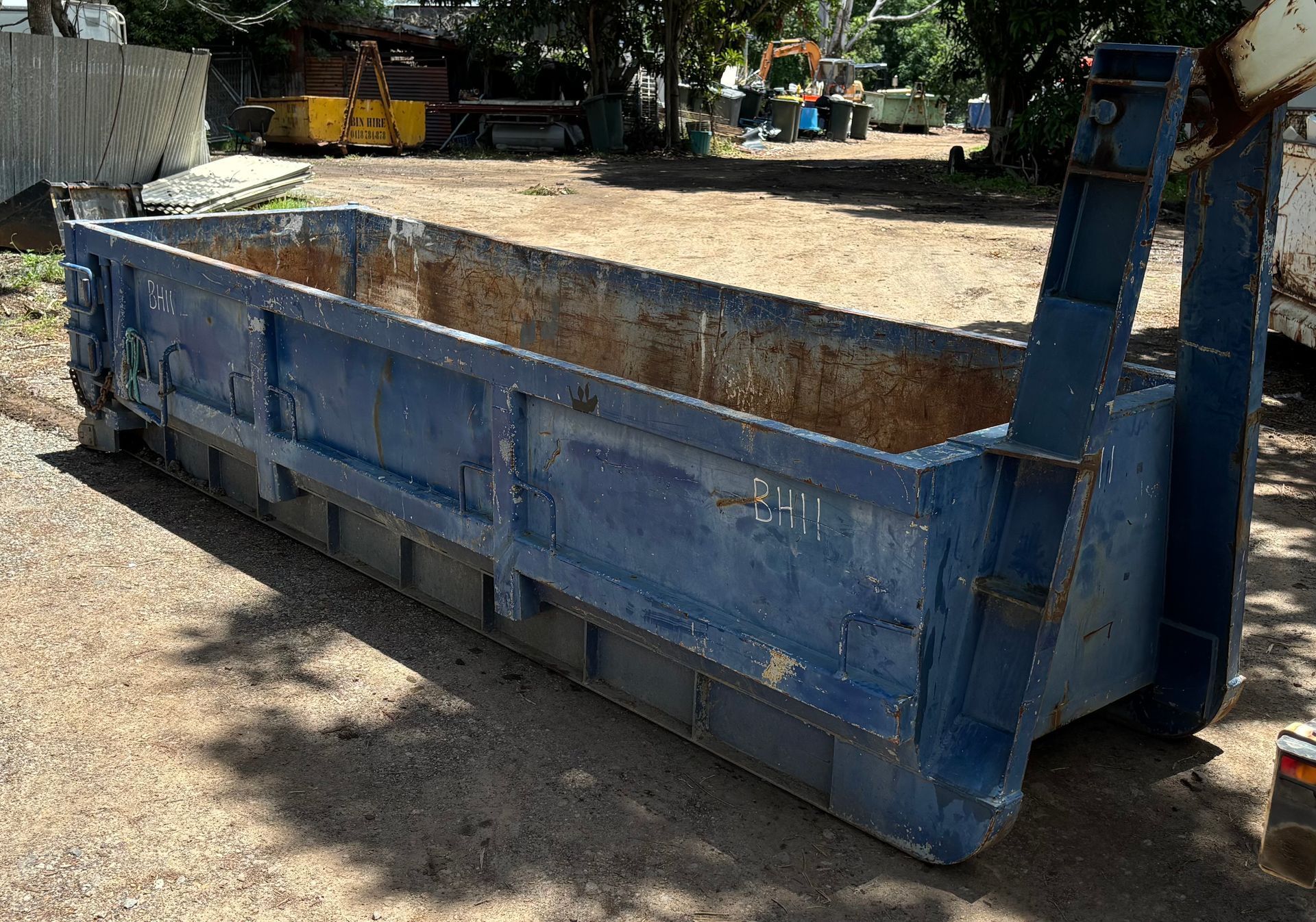 A Blue Skip Bin— Bin Hire in Maryborough, QLD