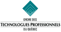 A logo for ordre des technologies professionnelles du quebec