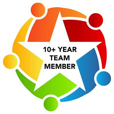 A logo for a 10+ year team member | Lex Brodies 