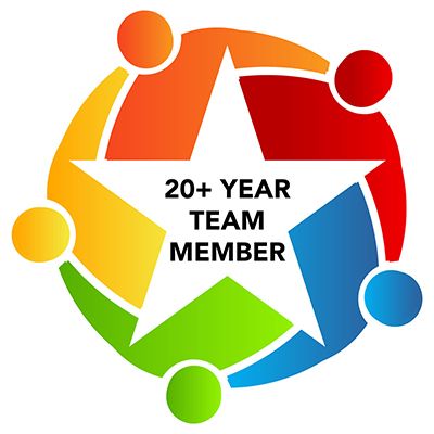 A logo for a 20+ year team member | Lex Brodies 