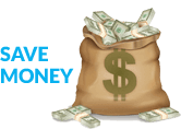A bag of money with a dollar sign on it. | Lex Brodies