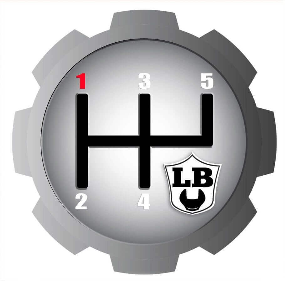 A gear with the letters lb on it | Lex Brodies