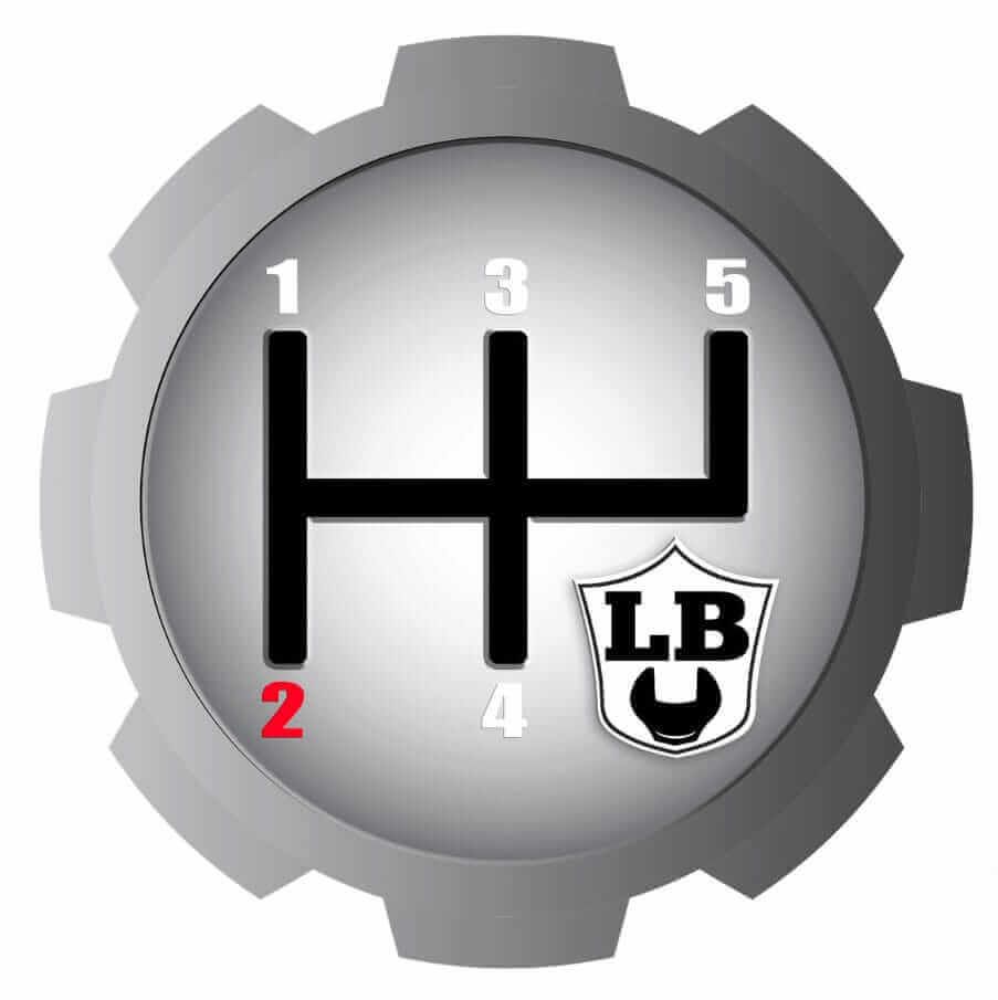 A gear with the letters lb on it | Lex Brodies