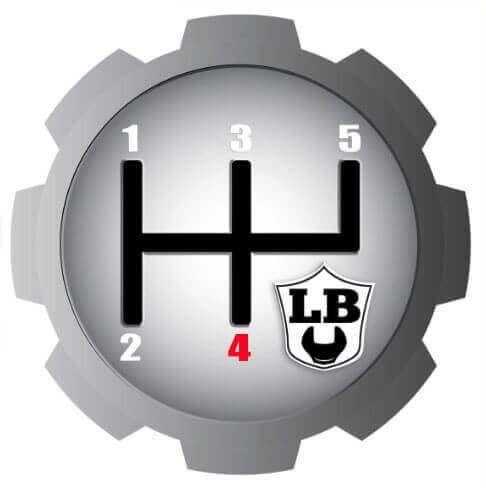 A gear with the letters lb on it | Lex Brodies