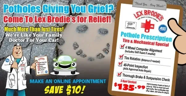 Easy online tire shopping installed tire quotes in under a minute unlimited tire mileage 5 year warranty click appointment tab for easy online appointments | Lex Brodies