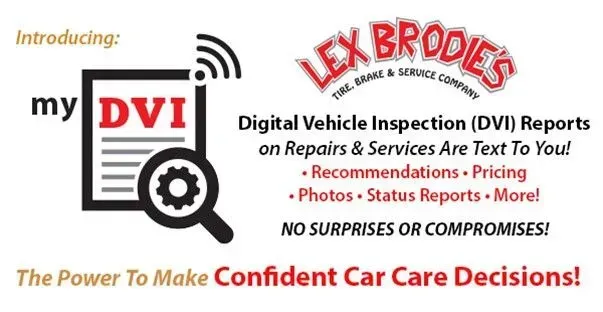 Introducing my DVI, Digital Vehicle Inspection Reports on Repairs & Services are texted to you | Lex Brodies