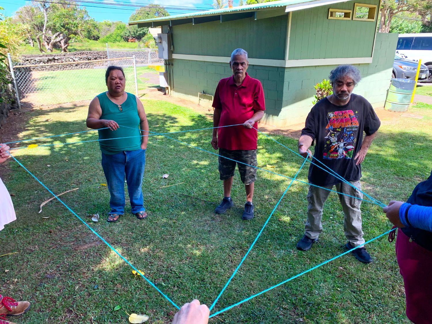playing rope