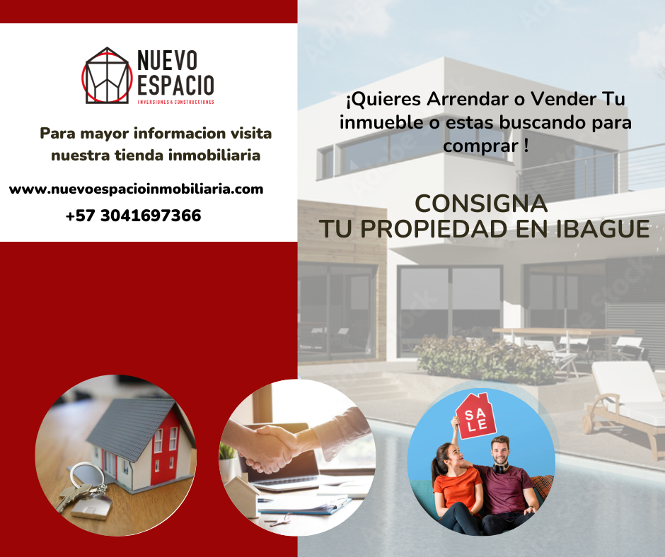 Nuevo Espacio Inmobiliaria - Compra, Vende y Arrendamiento en Ibagué