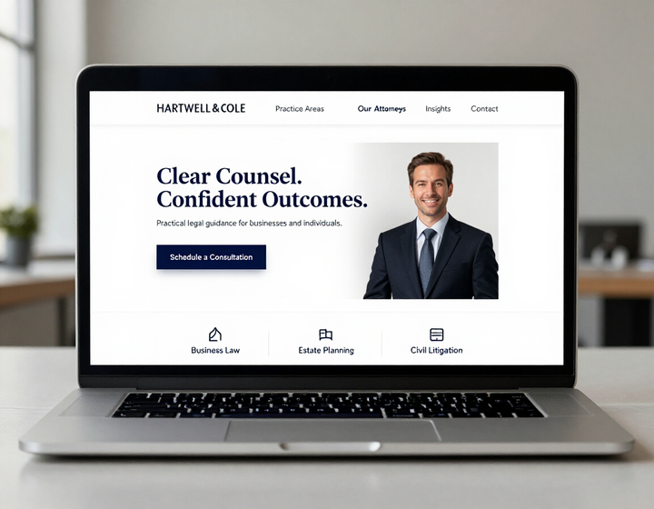 Carter & Hale Law website