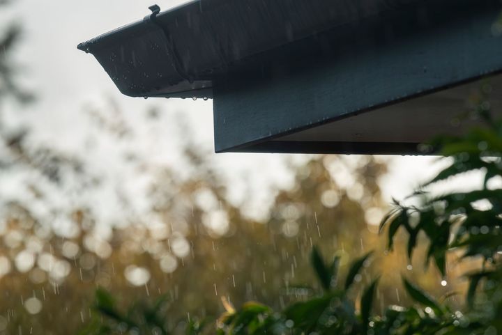 Rain Falling Over Roof — Onehunga, Auckland — Ace Spouting & Fascia Rain Falling Over Roof — Onehunga, Auckland — Ace Spouting & Fascia