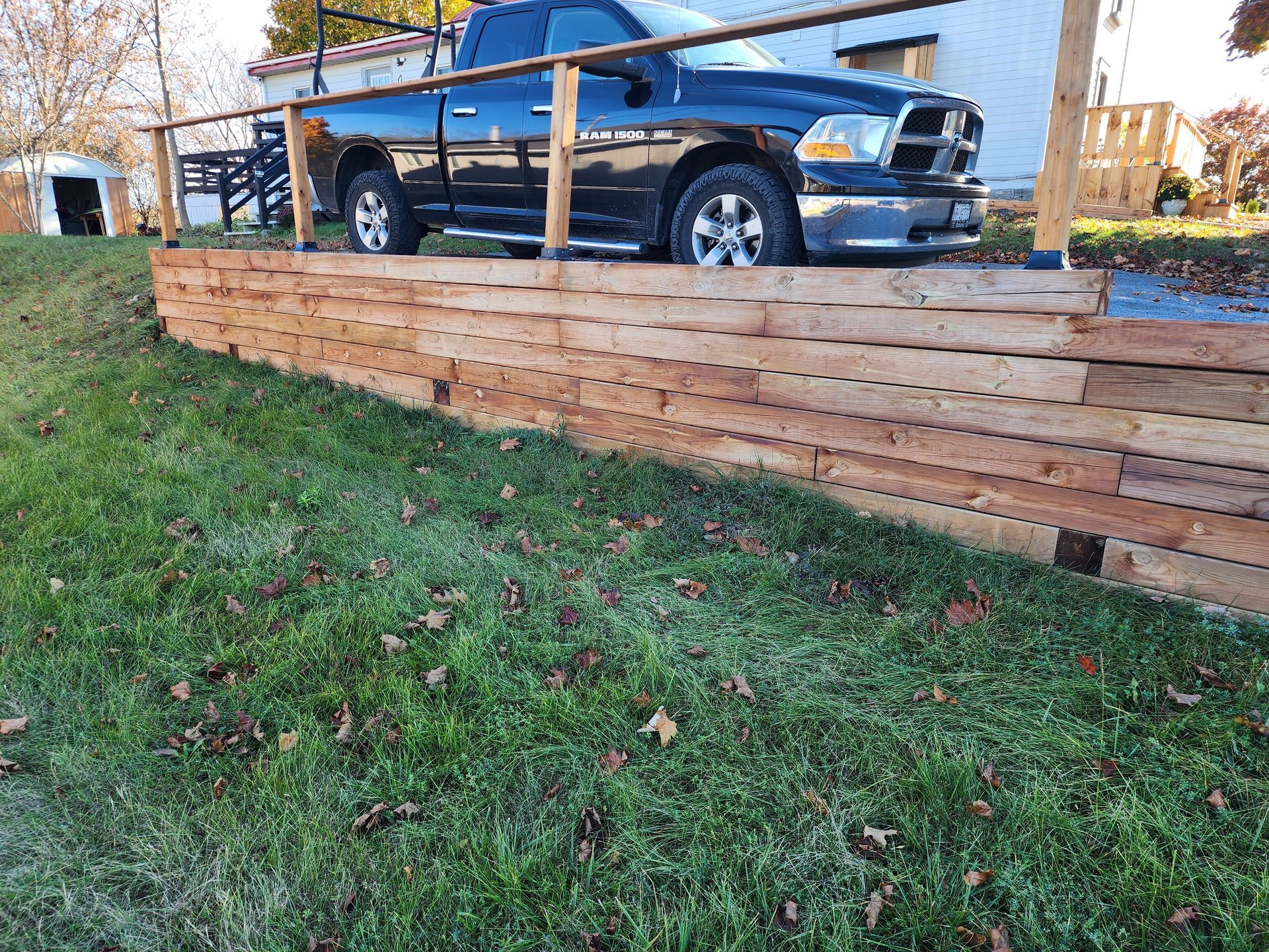 Backyard Construction 