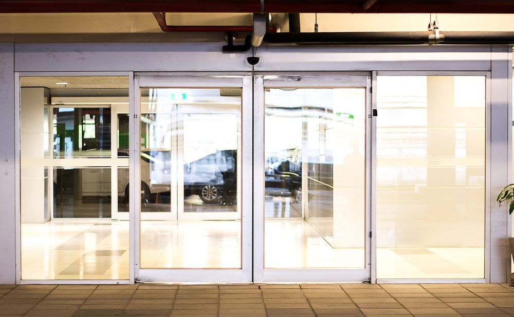 A Large Sliding Glass Door — Smith Aluminium In Warners Bay, NSW