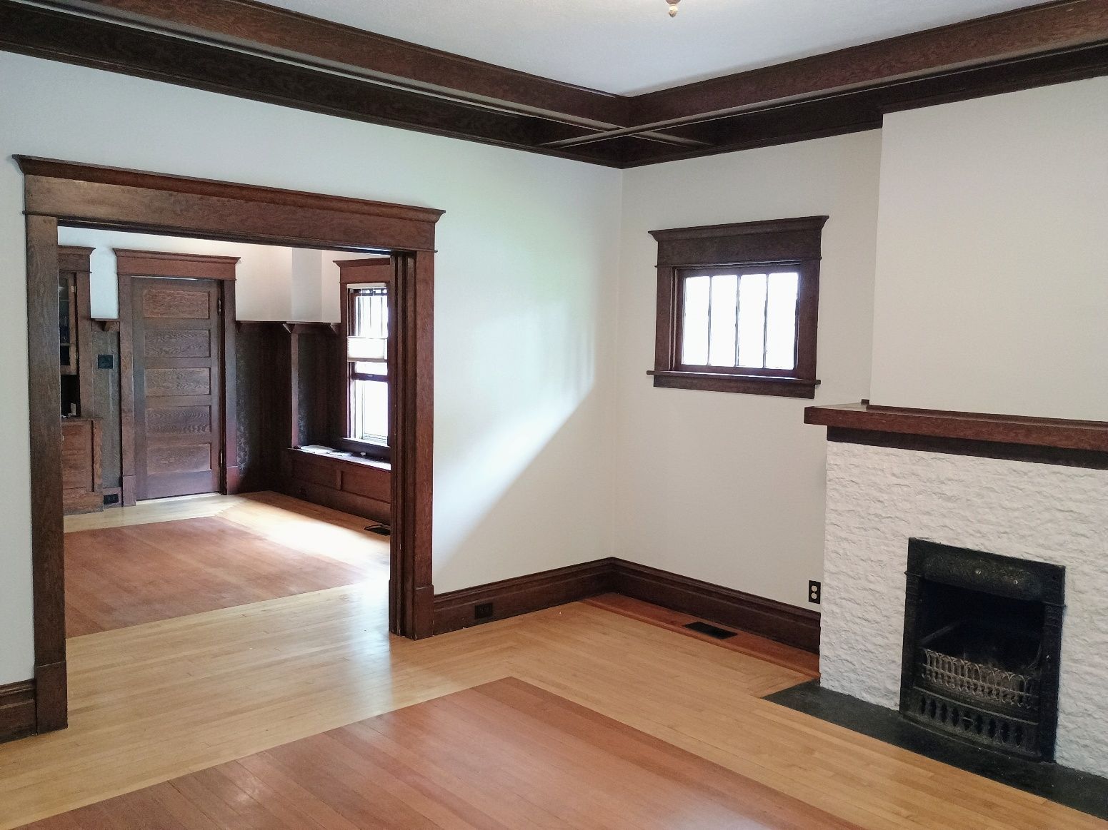 Interior paint work.