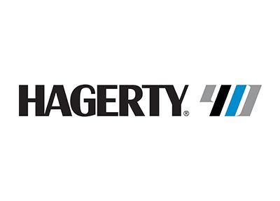 Hagerty logo: Black text