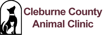 The logo for the cleburne county animal clinic