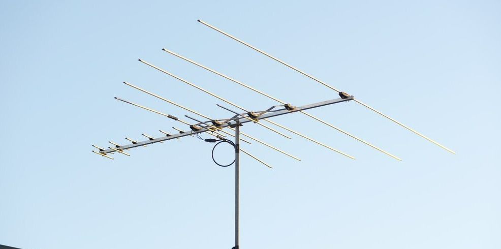 A Large Antenna Is Against A Blue Sky — Outback Internet & Comms In Ciccone, NT