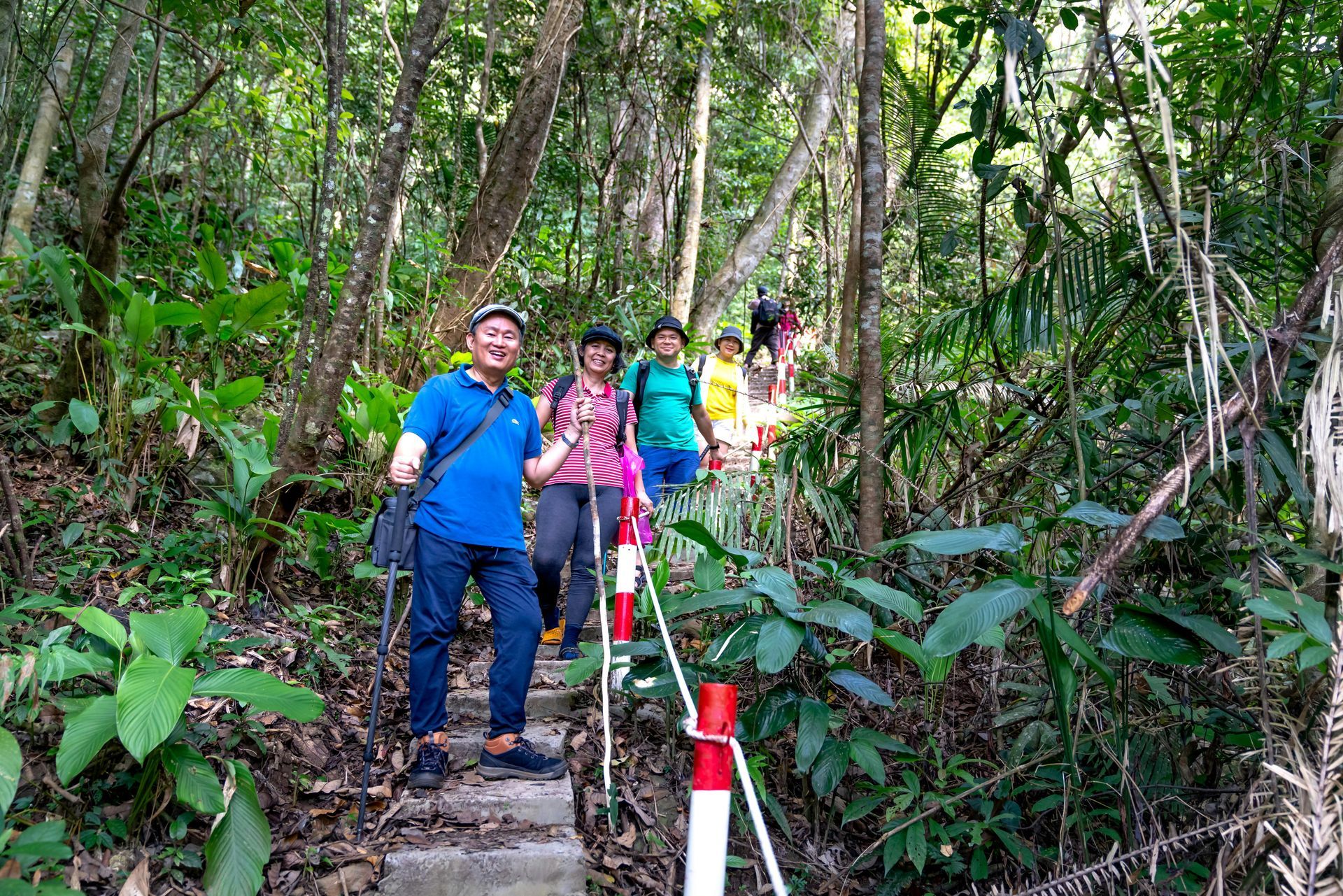 Hiking in Malaysia jungle trail for foreigners guided hike Peninsular Malaysia