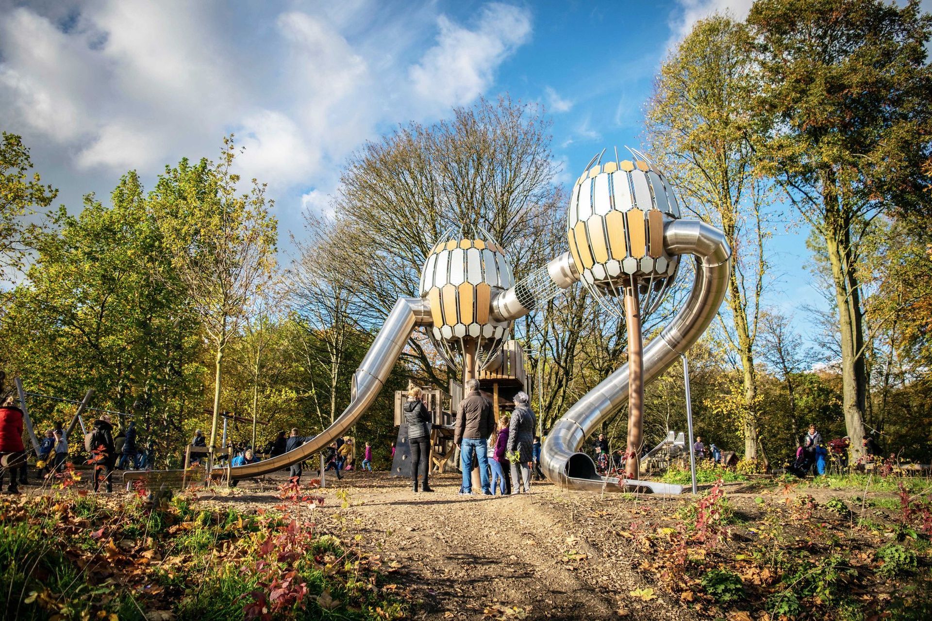 Massey & Harris & Davies White & Manchester City Council | Heaton Park nature play