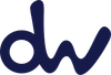 Dark blue cursive