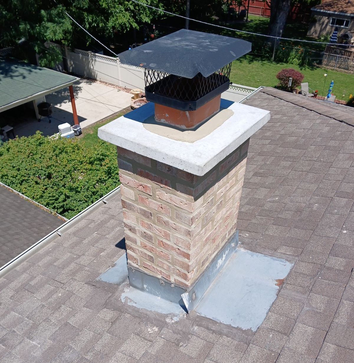 Chimney crown repair in La Grange, IL Chimney crown repair in La Grange, IL