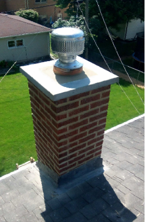 After chimney crown repair in La Grange, IL