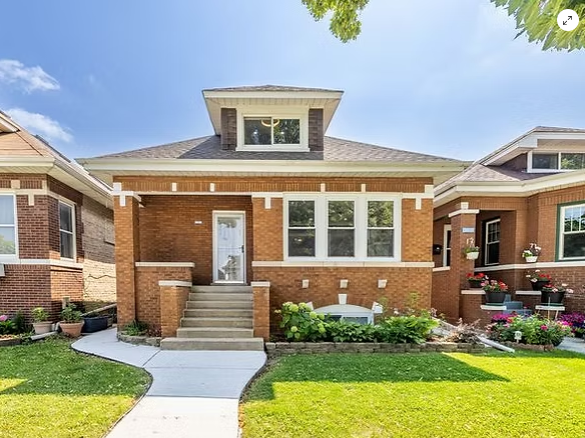 Front step brick repair in Pullman, Chicago, IL