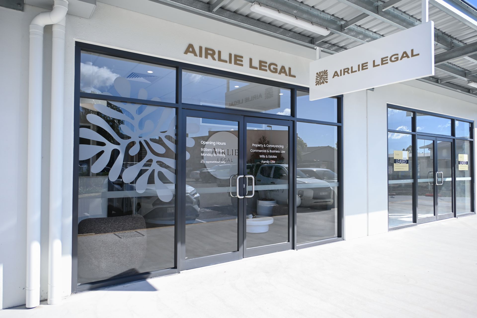 Airlie Legal office storefront in Airlie Beach