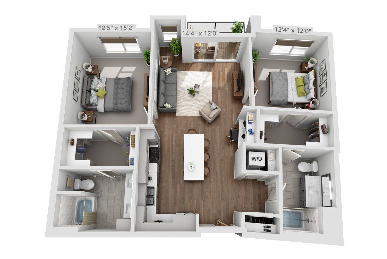 2B - A Floor Plan