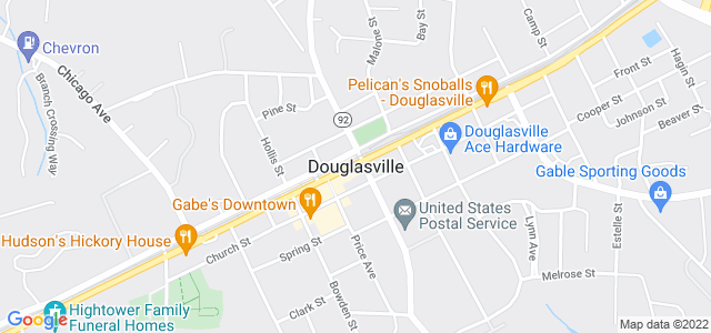 Map of business location