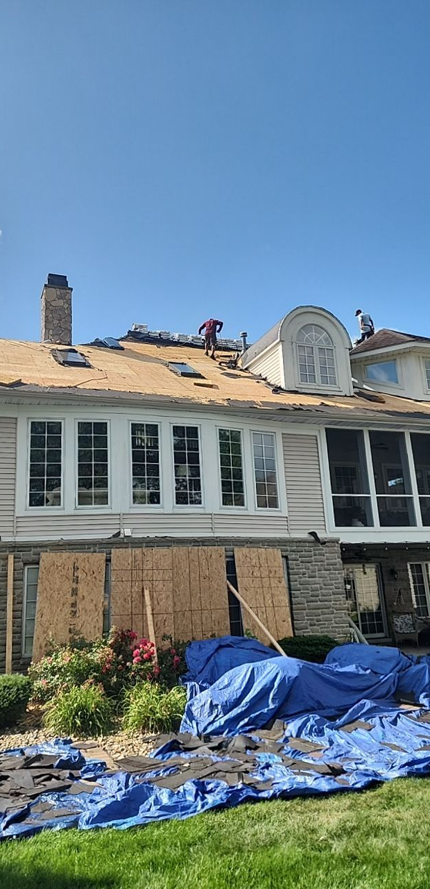 Before roof replacement in Niles, MI