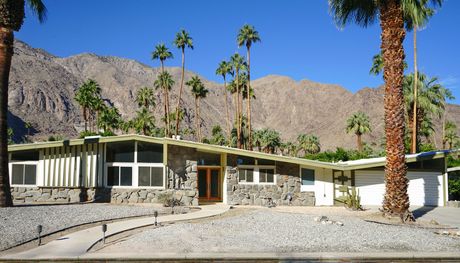 Desert home exterior representing home-selling services in the Coachella Valley