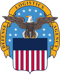 Defense Logistics Agency logo for military and defense equipment support.