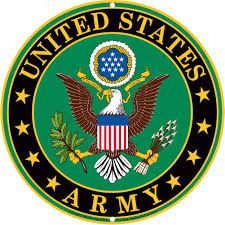 United States Army logo for defense and military equipment applications.