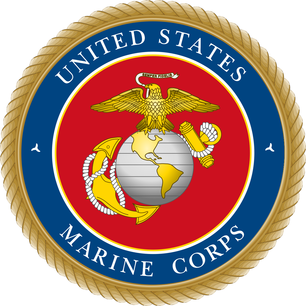 United States Marine Corps logo for defense and military equipment applications.