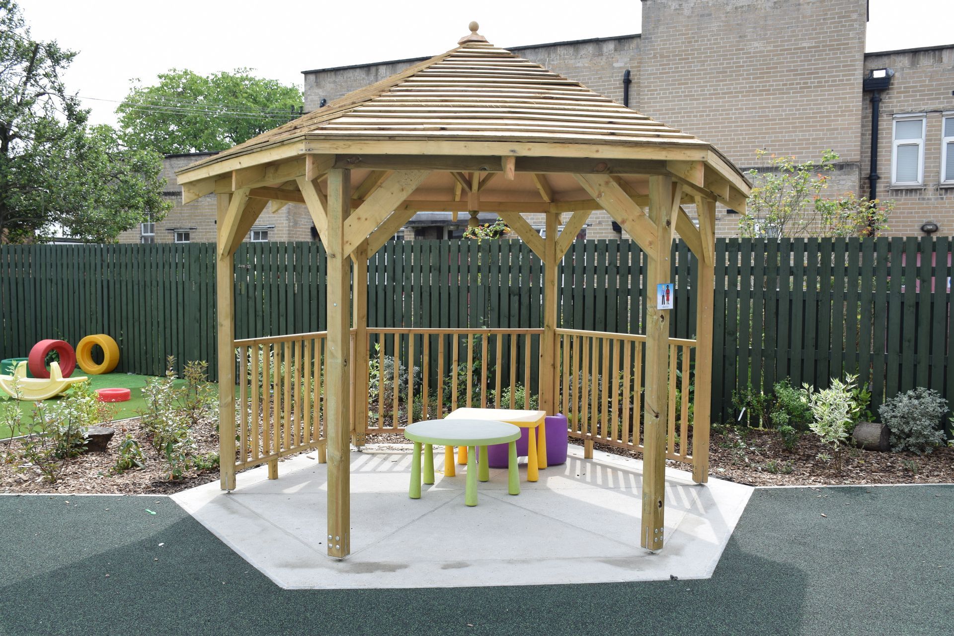 Kingsley Hall Nursery Outdoor Pergola