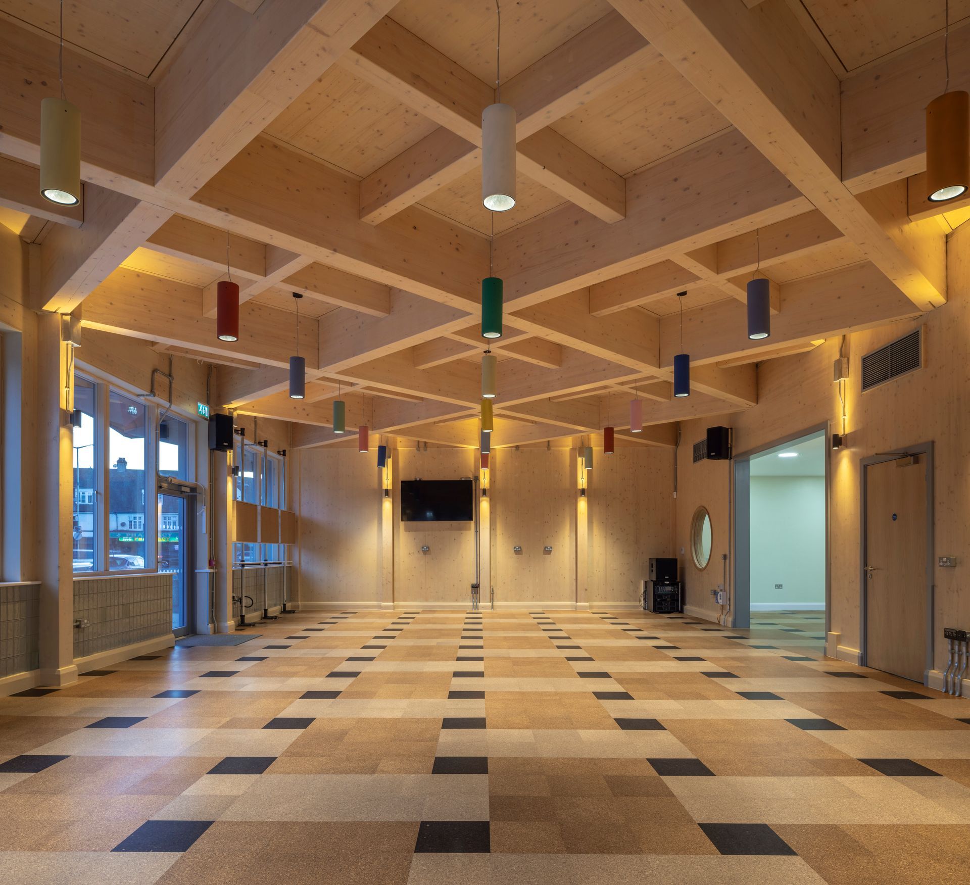 Kingsley Hall Upper Room Interior