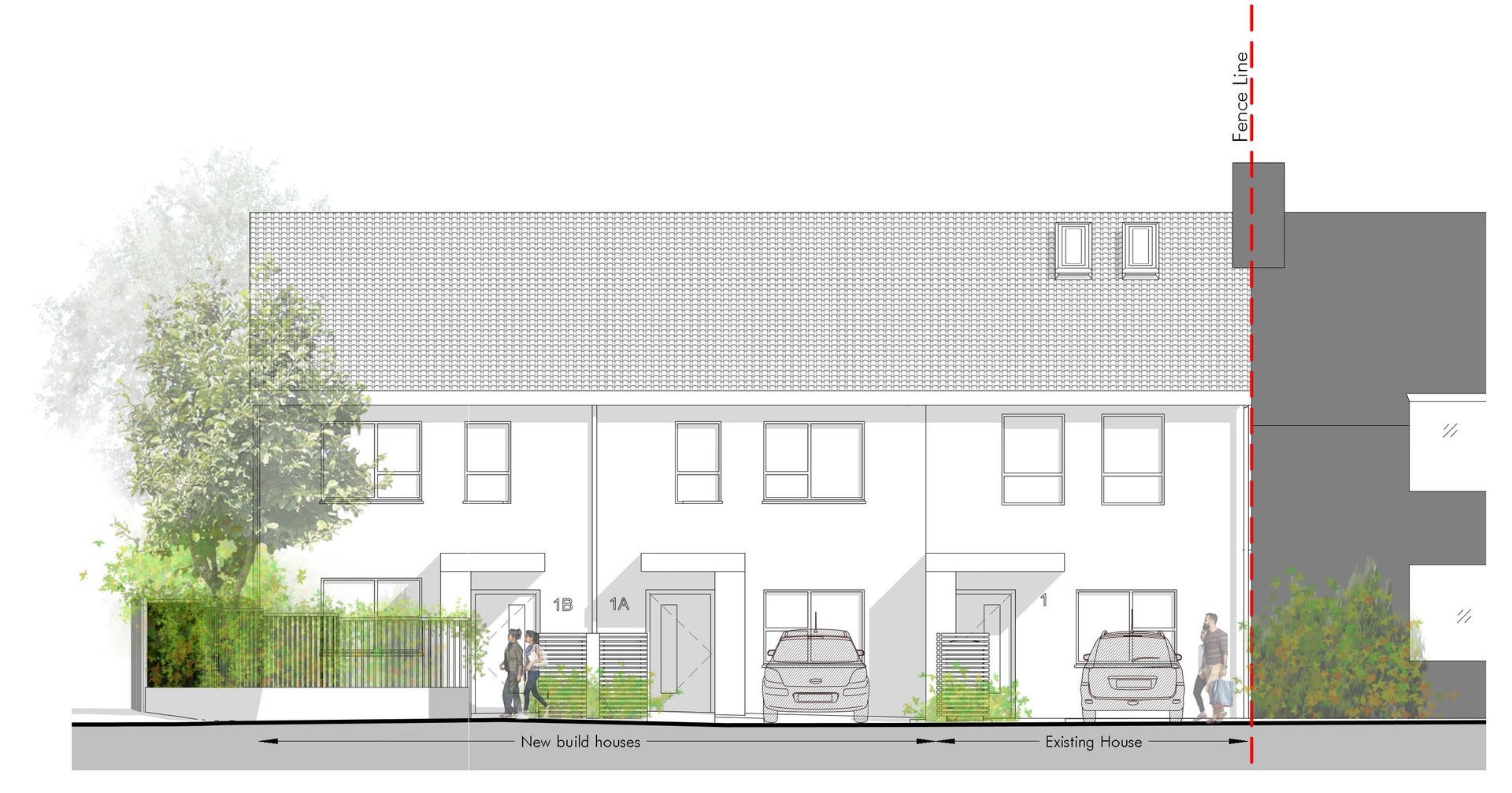 Baron Road Front Elevation