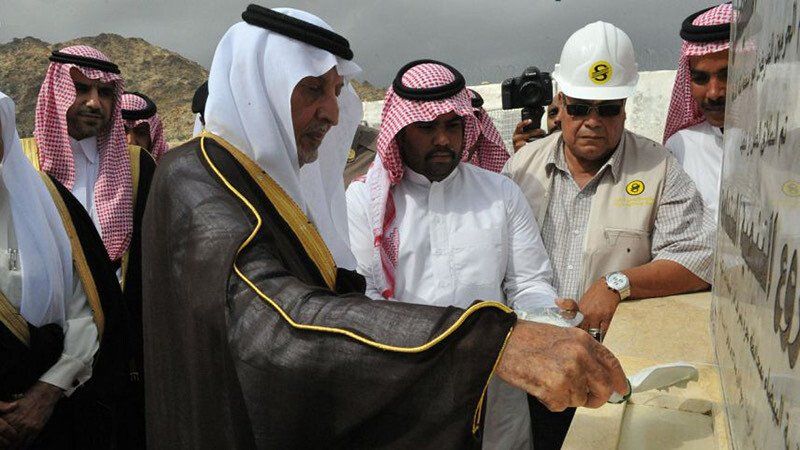 HRH Prince Khalid Alfaisal at the inauguration of  Albaydha Housing Project for community-centered co-defined housing
