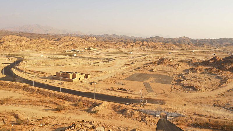 Aerial view of Albaydha Housing Project