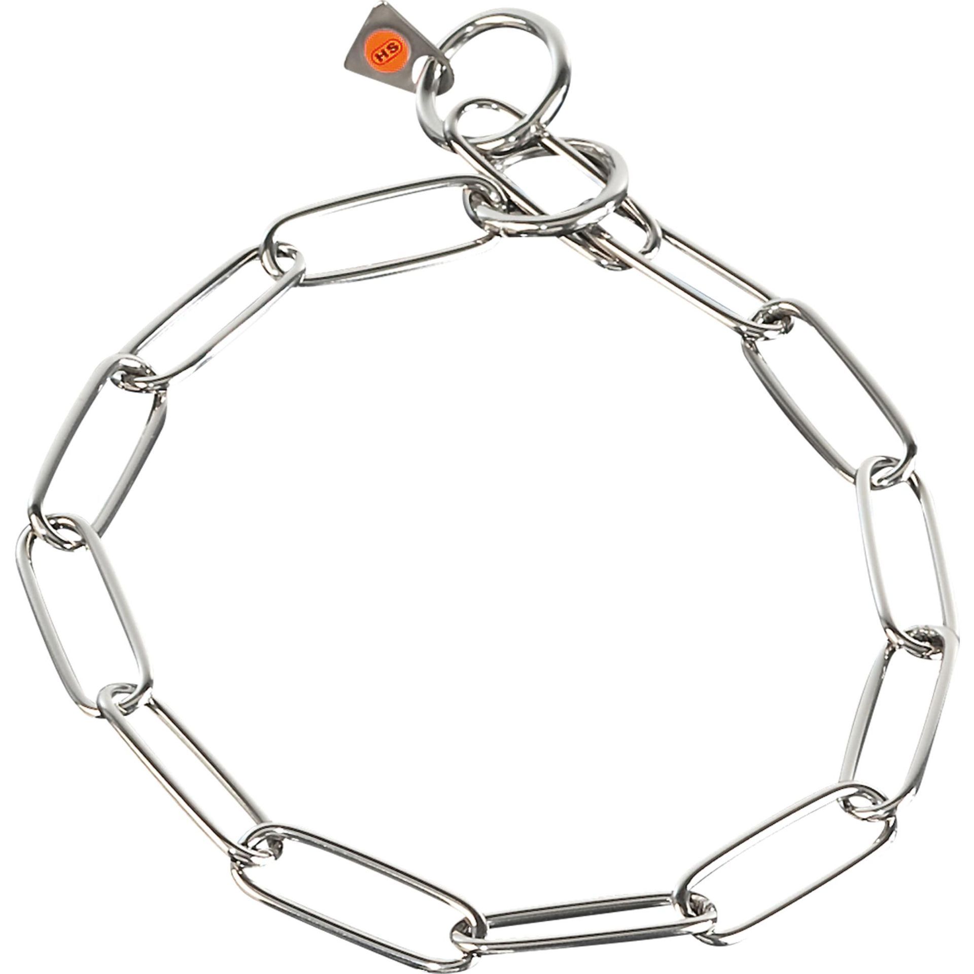 Collar de Eslabón plano acero inoxidable 3mm.