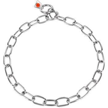Collar de Eslabón Compacto Plano Acero Inoxidable 3mm.