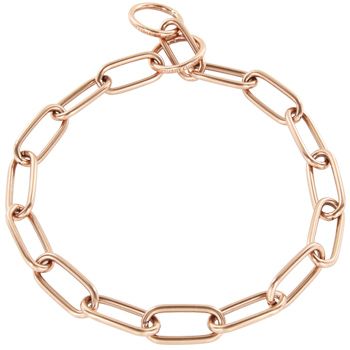 Collar de Eslabón Plano, Curogan en 4mm de grosor.