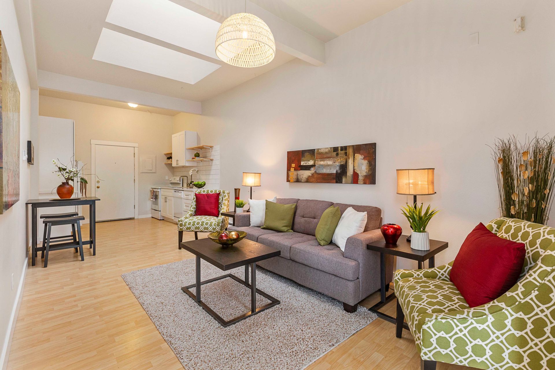 The Rex Building - living room