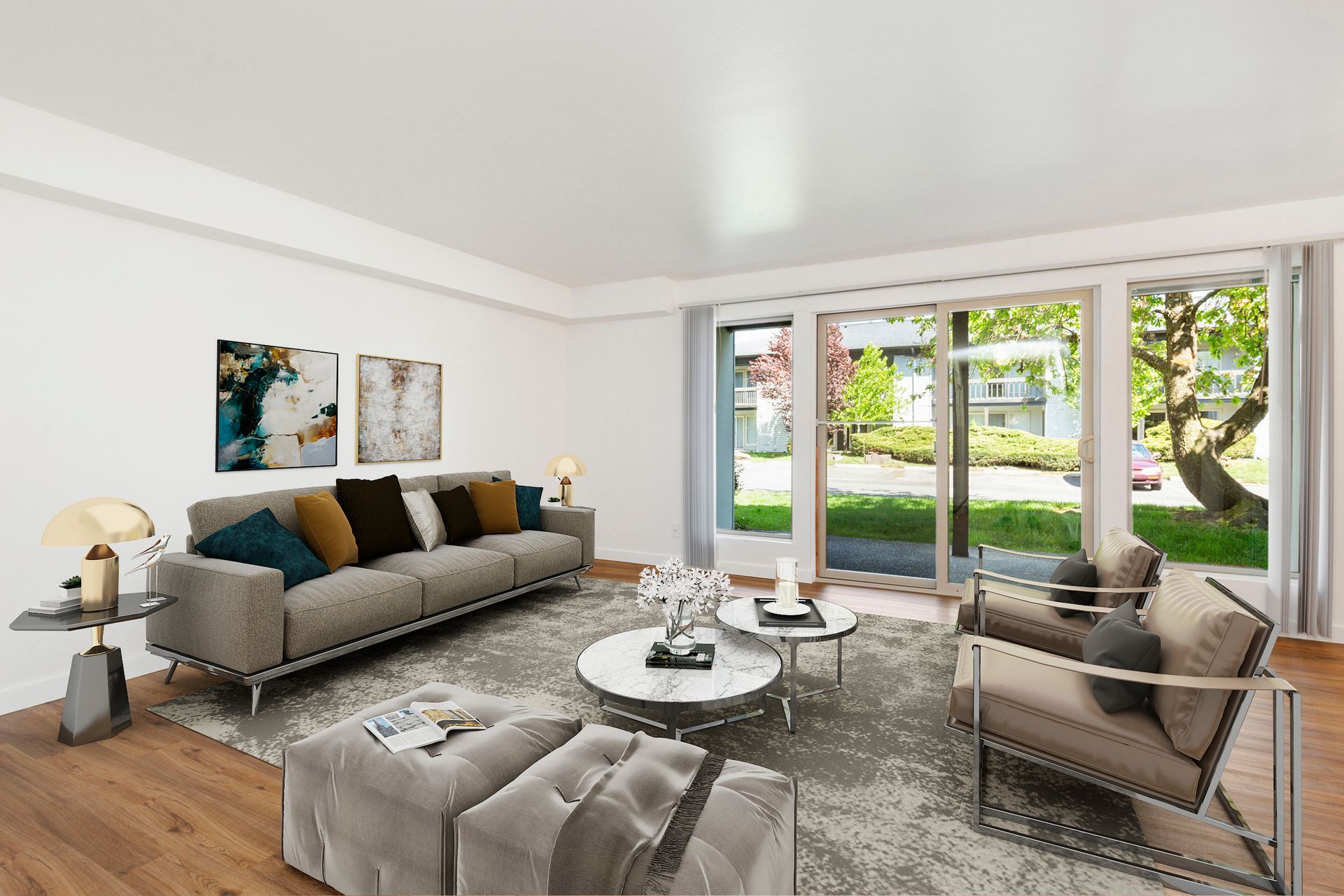 The Villa - living room