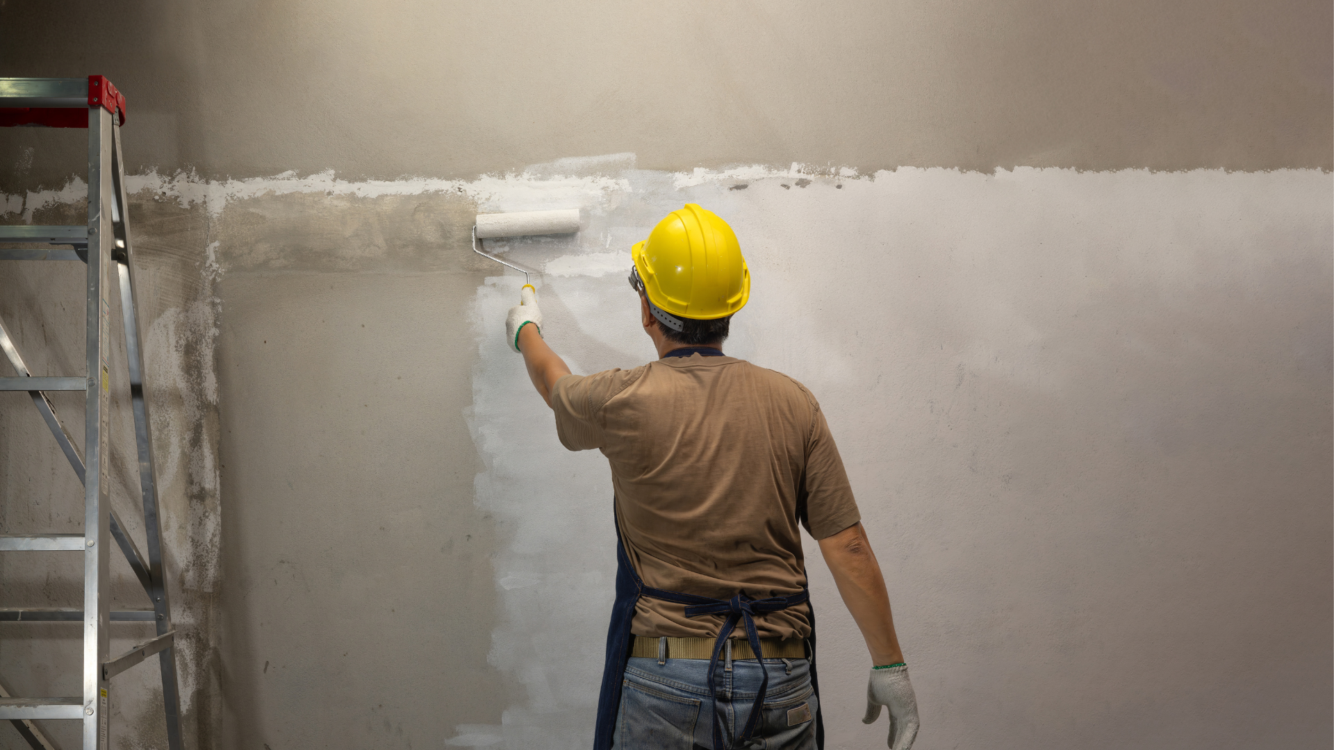 paint adhesion surface preparation cleaned wall exterior