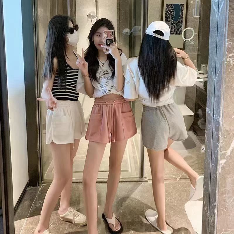 銅胺絲工裝短褲